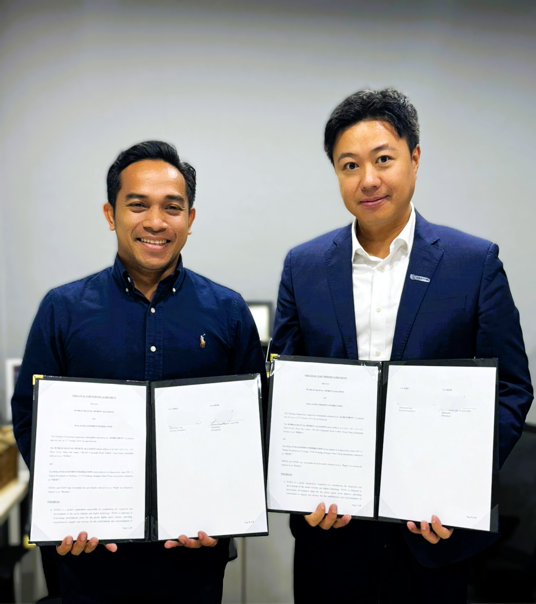 世界数字体育联盟与马来西亚电子体育总会建立电子体育与数字体育合作伙伴关系